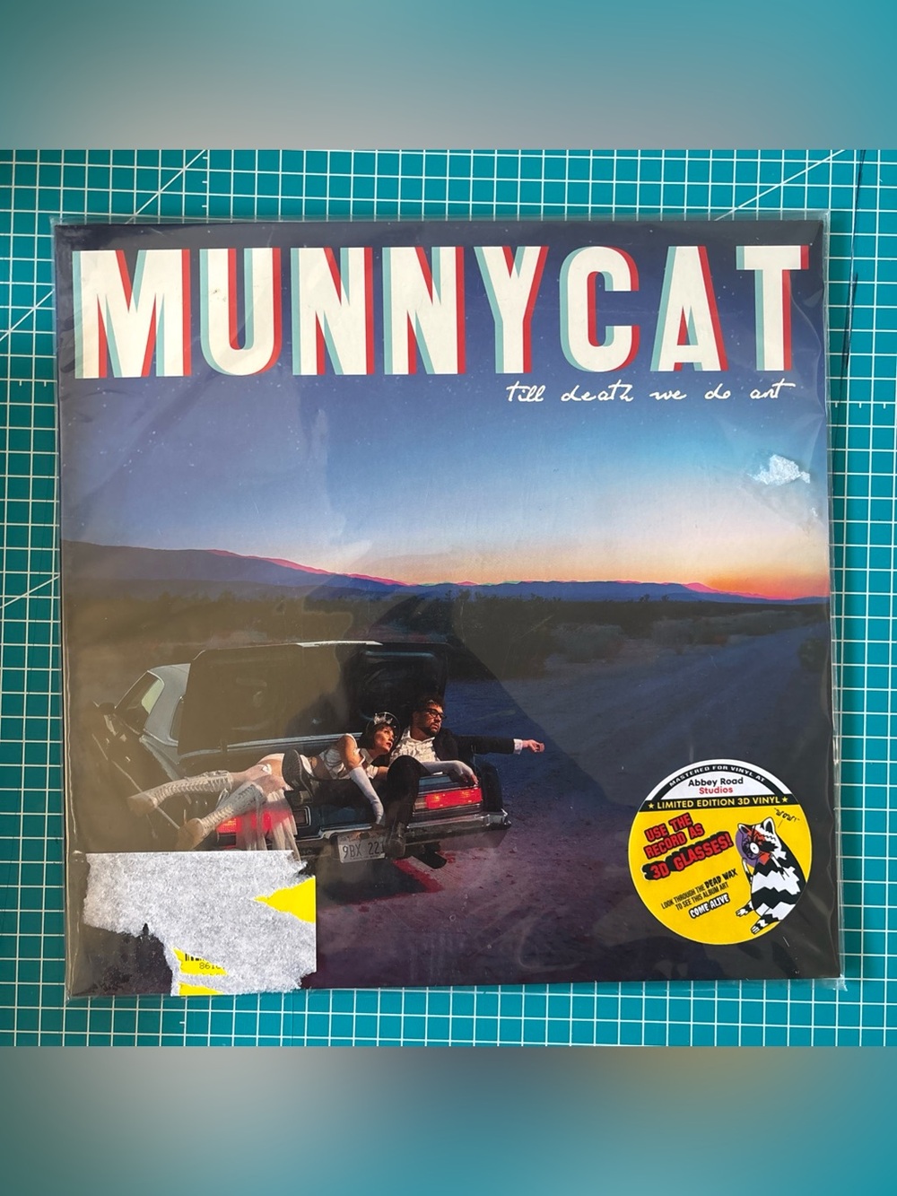 Munnycat Till Death We Do Art Limited Edition 3D Vinyl LP Record Sealed 2025